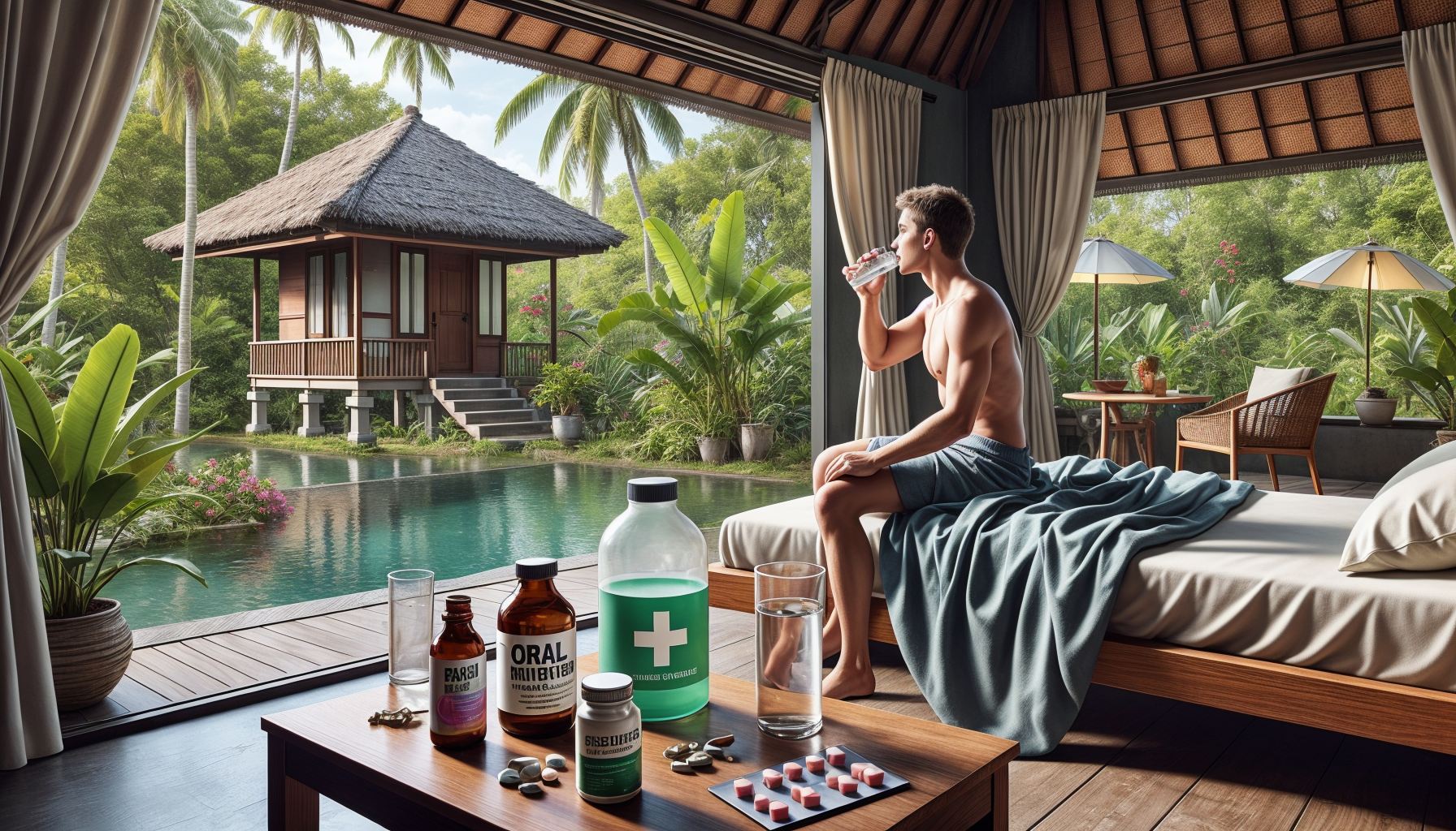 Bali Canggu IV Therapy for Russia tourist